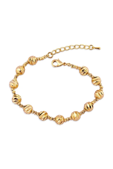 Dorika Bileklik Zincir Bijuteri 22 Ayar Altın Kaplama