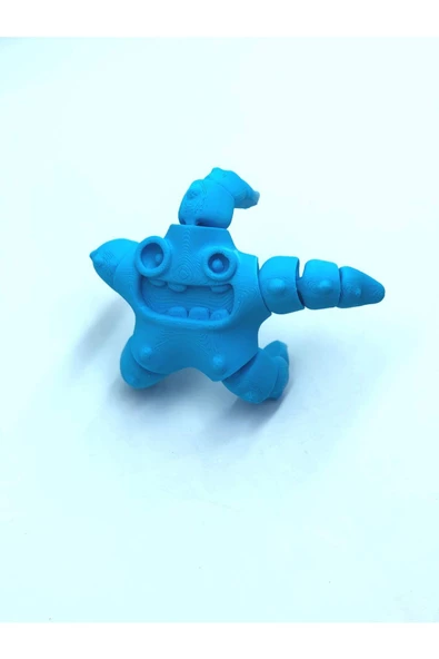 3d Hareketli Deniz Yıldızı Oyuncak - Mavi ürün görseli 1