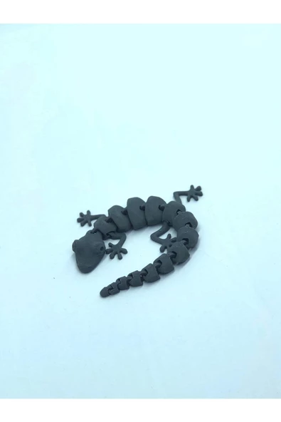 3d Hareketli Oyuncak Kertenkele - Gri - 1