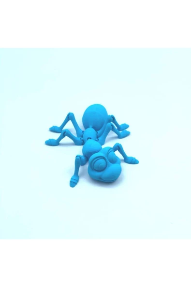 3d Hareketli Karınca Figürlü Oyuncak - Mavi - Resim 4