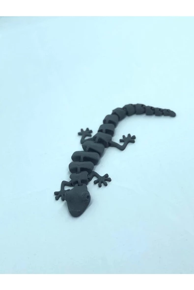 3d Hareketli Oyuncak Kertenkele - Gri - 5
