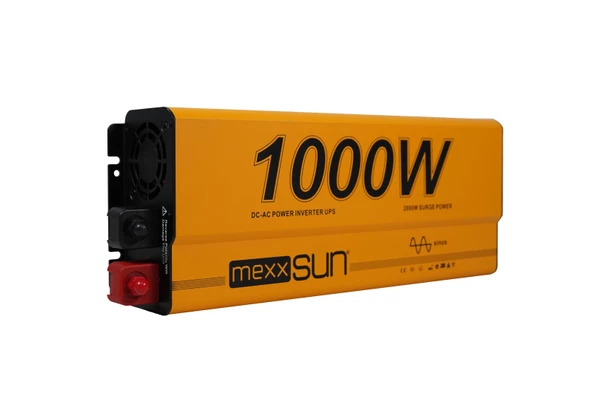 Mexxsun Tam Sinüs UPS (Remote Ekran) 12V 1000W - 2