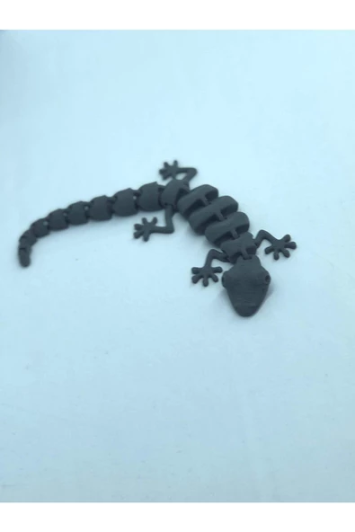 3d Hareketli Oyuncak Kertenkele - Gri - 4