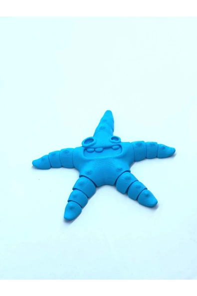 3d Hareketli Deniz Yıldızı Oyuncak - Mavi - Resim 2