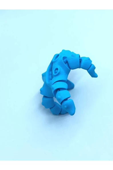 3d Hareketli Deniz Yıldızı Oyuncak - Mavi - Resim 4