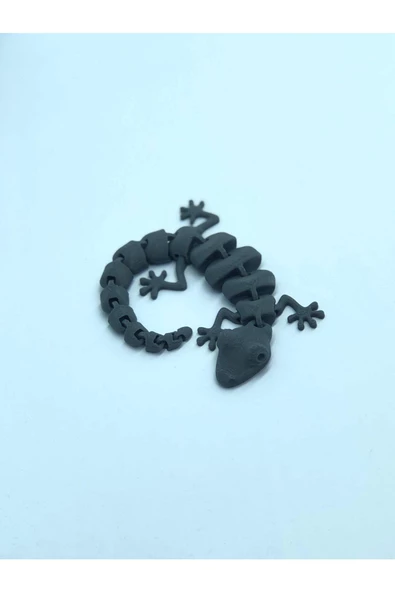 3d Hareketli Oyuncak Kertenkele - Gri - 3