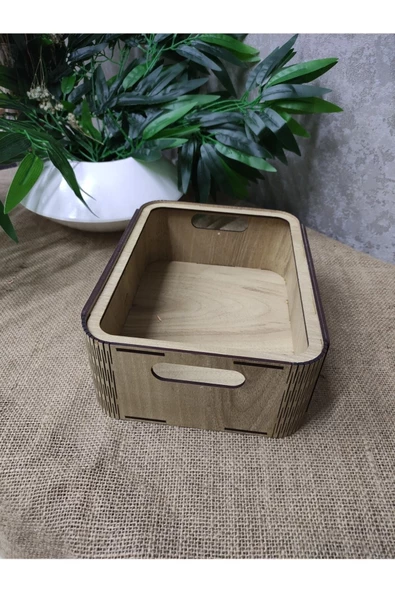 Ahşap Çok Amaçlı Kutu - Resim 3