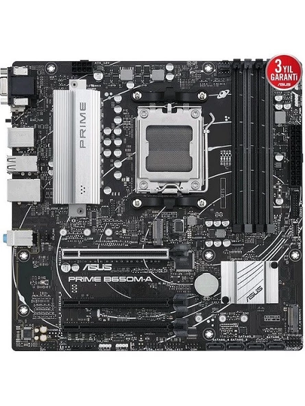 Asus Prime B650M-A II-CSM AMD AM5 DDR5 Micro ATX Anakart - 2