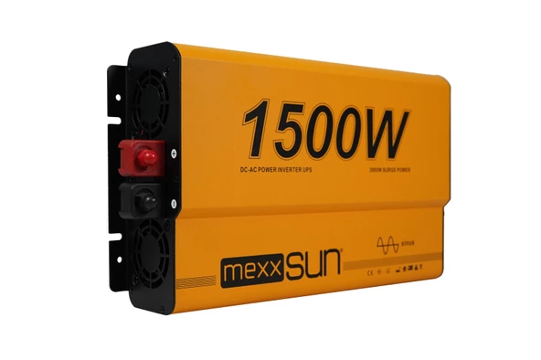 Mexxsun Tam Sinüs UPS (Remote Ekran) 12V 1500W