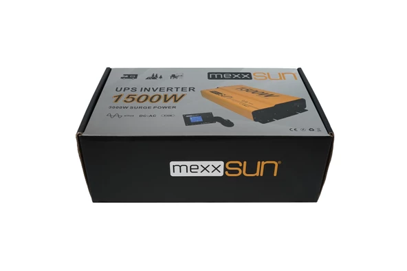 Mexxsun Tam Sinüs UPS (Remote Ekran) 12V 1500W - 6