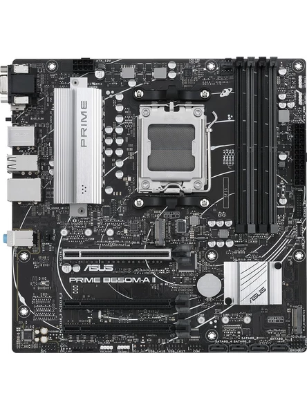 Asus Prime B650M-A II-CSM AMD AM5 DDR5 Micro ATX Anakart - 4