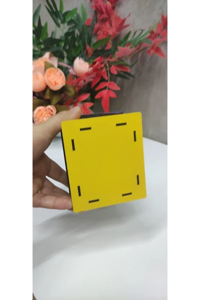 Ahşap fanatik ev kumbara küçük Ev&ofis - Resim 5