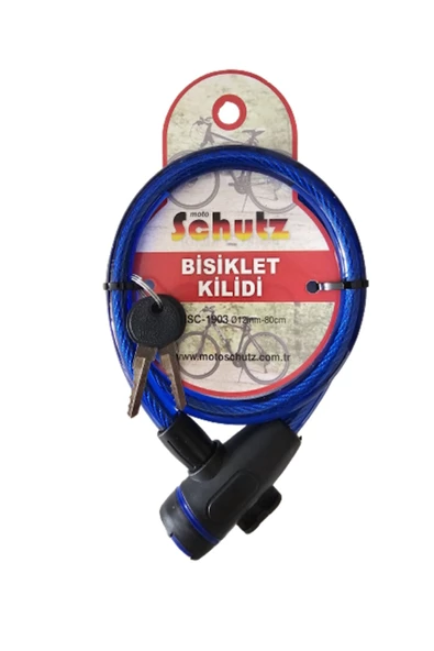 Motoschutz Bisiklet Kilidi Ø12Mm*80Cm Msc-1903