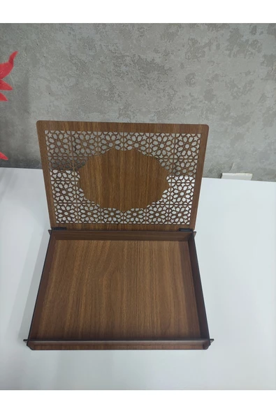 Ahsap Selçuklu Tasarım Hediye Kutusu A4 boyut - 4