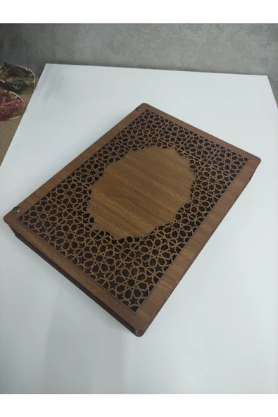 Ahsap Selçuklu Tasarım Hediye Kutusu A4 boyut - 3