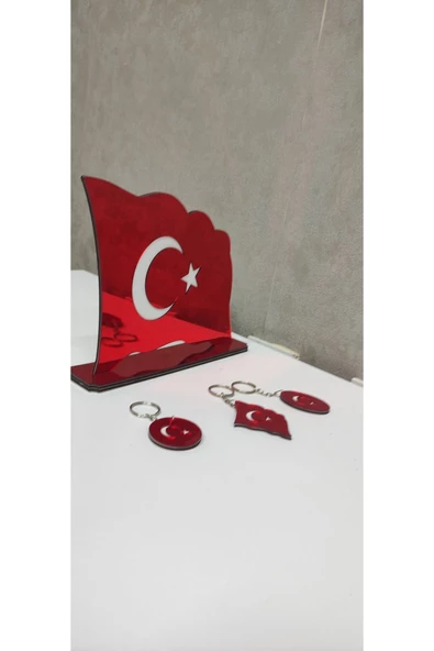 pleksi bayrak ev& ofis tablo - Resim 2