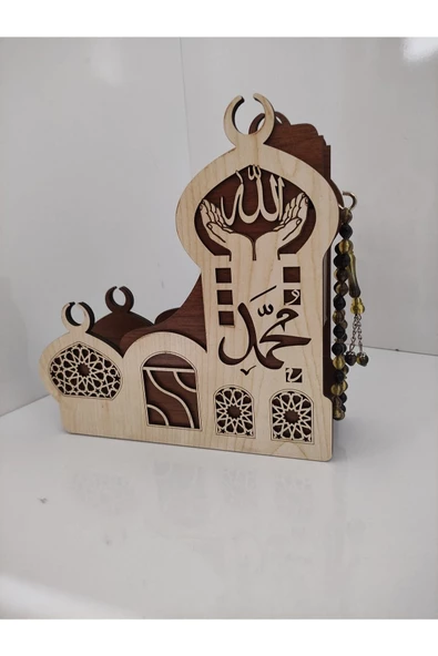 Ahşap Kuran Kutusu Masaüstü - 3