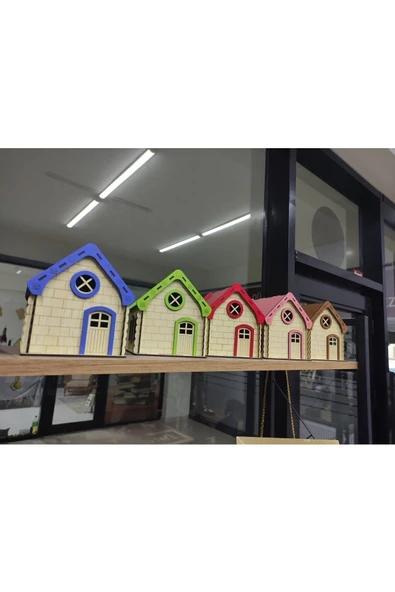 Ahsap Ev Kumbara( Büyük) - 5