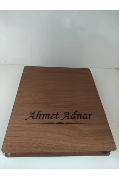 isme özel ahşap takı&tesbih kutusu