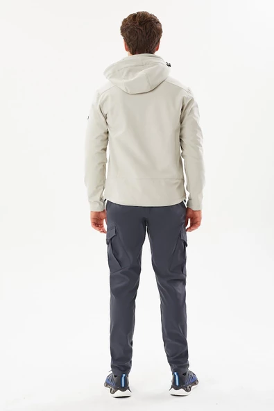 Exuma 2411156-BEİ Erkek Softshell Ceket - Resim 3