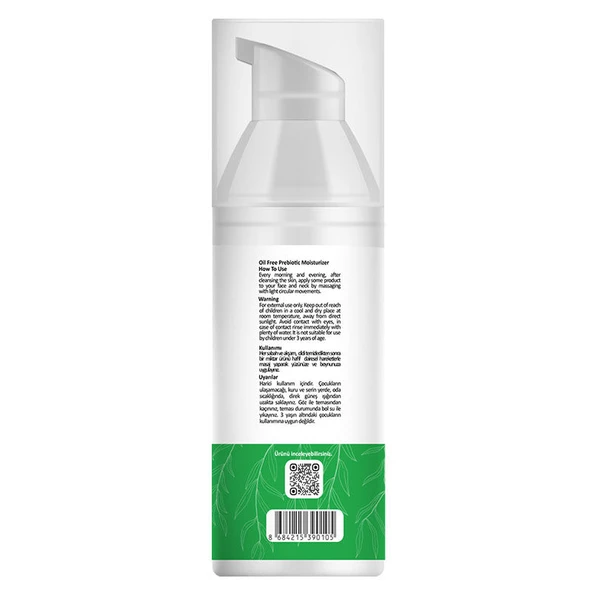 Alls Biocosmetics Yağsız Prebiyotik Nemlendirici Krem 50 ml - 2