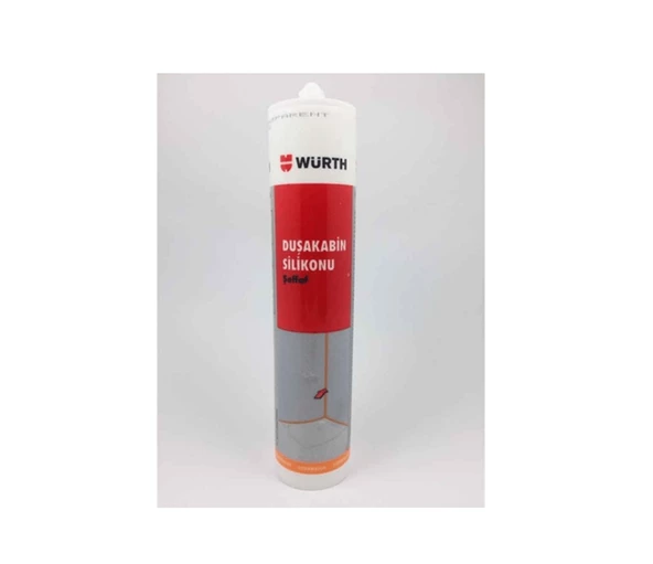 Würth Duşakabin Silikonu Şeffaf Banyo Silikon 310 ml ürün görseli