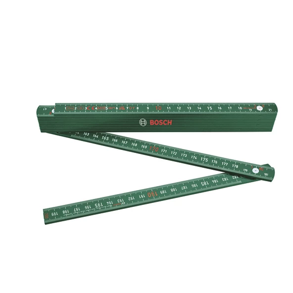 Bosch Plastik Fiberglas Katlanır Metre 2 Metre - 1600A02ET4 - 3