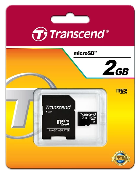 Transcend Micro SD 2GB Hafıza Kartı