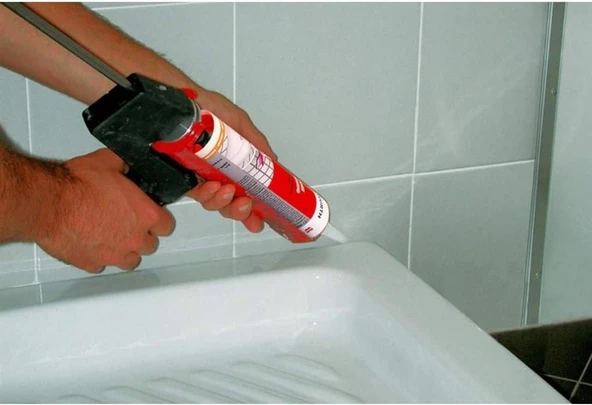 Würth Duşakabin Silikonu Şeffaf Banyo Silikon 310 ml - Resim 2