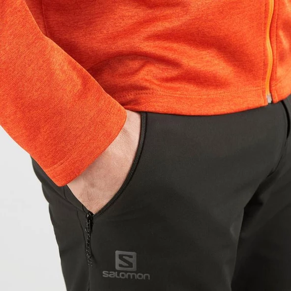 Salomon Transition FZ Mid Erkek Ceket Turuncu - 9