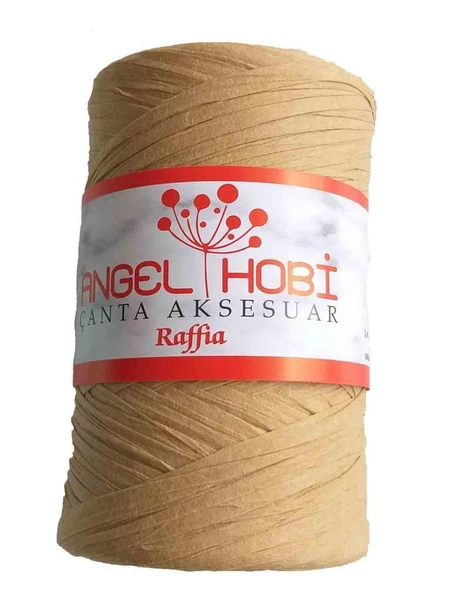 Angel Çanta Aksesuar Hasır Renk Angel Rafya İp No:2