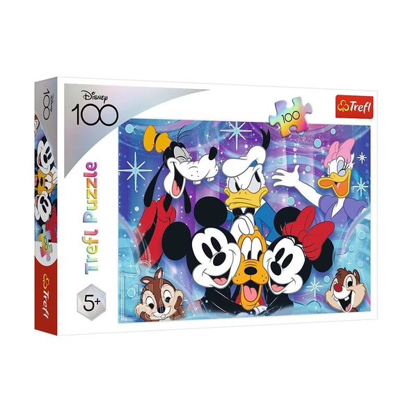 PUZZLE-16462 Disney Trefl Puzzle 100 Parça