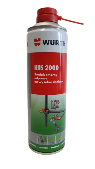 Würth HHS 2000 Yağlama Spreyi Tutunma Özellikli Sıvı Gres 500 ml - Resim 2