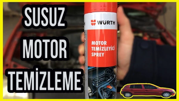 Würth Hızlı Motor Temizleme Sprey 500 ML Su Gerektirmez. - Resim 4