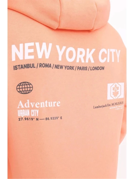 Lumberjack A10188952108010 4W Ml Greys 17Urb2015 4Pr Somon Erkek Kapsonlu Sweatshırt - 4