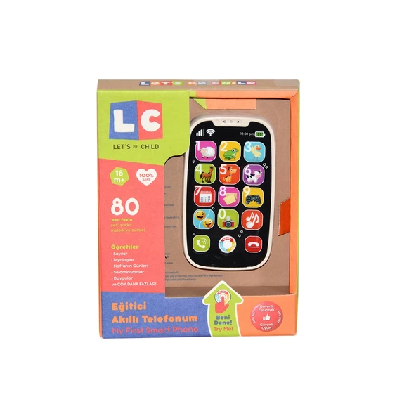 30900 Let's be Child - Eğitici Akıllı Telefonum +18 ay