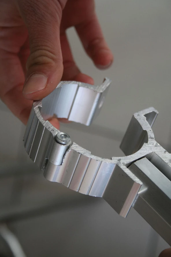 Balkon Çamaşır Kurutma Askısı Oval Kurutmalık Çamaşırlık Alüminyum - Resim 8