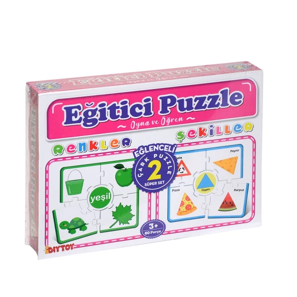 7194 DıyToy ÇARK PUZZLE RENKLER