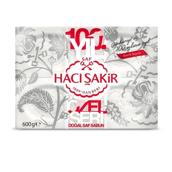 Hacı Şakir Özel Seri 100. Yıl Katı Sabun 600 G