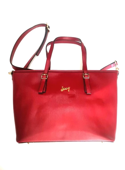 Monalisa Home Kırmızı Renk Orjinal El Omuz Çantası Askılı ürün görseli 1