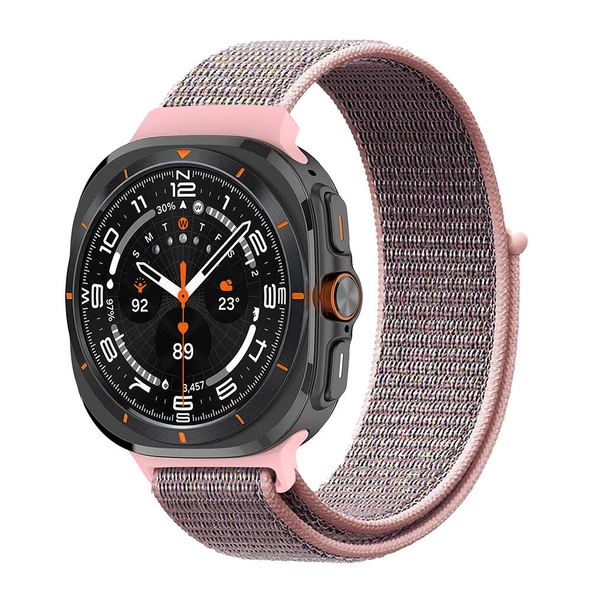 ??Galaxy Watch Ultra 47mm Zore KRD-03 Hasır Kordon