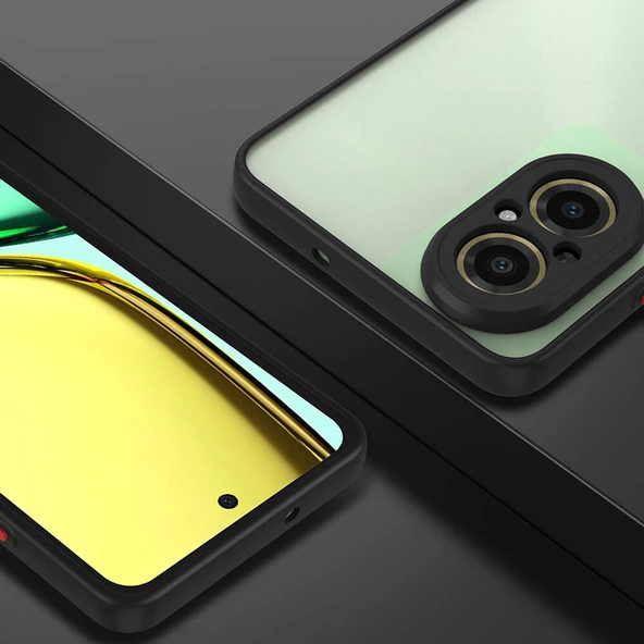 Realme 12 Lite Kılıf Zore Hux Kapak - Resim 6