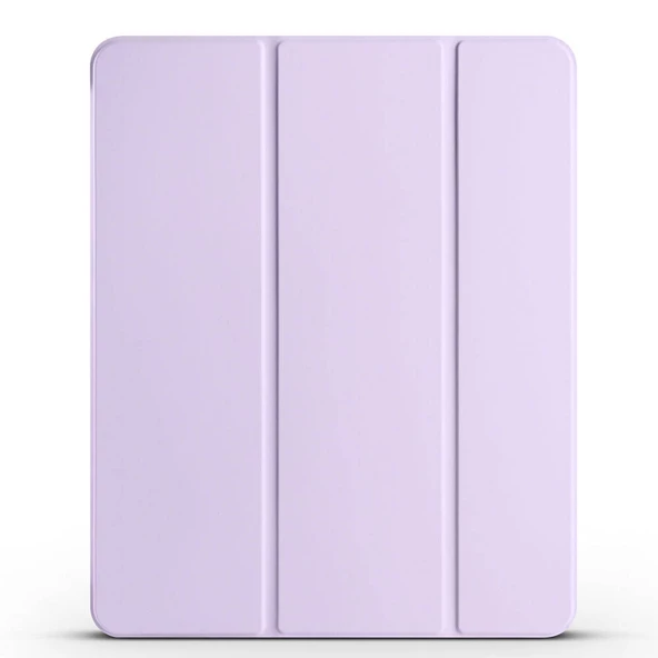 Apple iPad Pro 12.9 2022 M2 Zore Smart Cover Kalem Bölmeli Standlı 1-1 Kılıf - 2