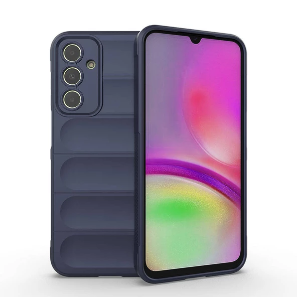 Galaxy A25 Kılıf Esnek TPU Oyuklu Arka Yüzey Tasarımlı Zore Etnik Silikon Kapak