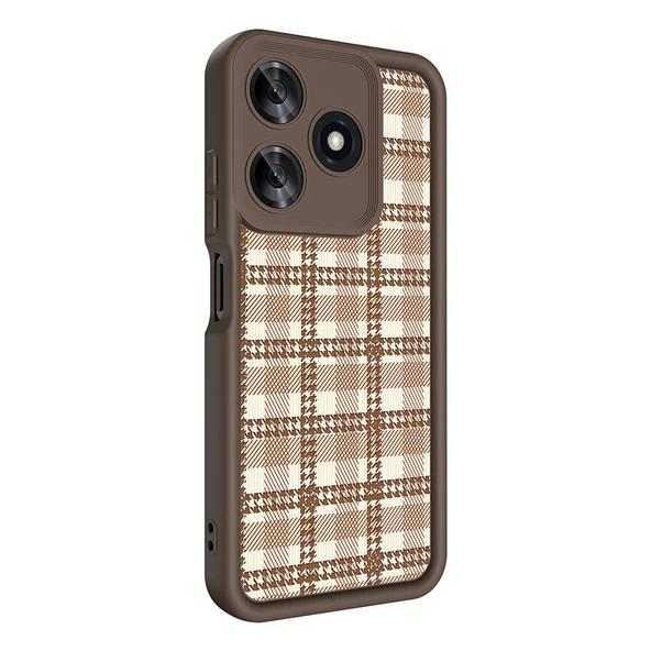 Tecno Spark 10C Kılıf Kamera Korumalı Baskılı Arka Yüzey Zore Klas Kapak - 4