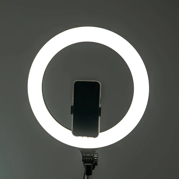 Zore MJ38 RGB 25W Ring Light Canlı Yayın 38cm USB'li ve Telefon Stand - 3