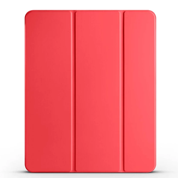 Apple iPad Air 10.9 2020 (4.Nesil) Zore Smart Cover Kalem Bölmeli Standlı 1-1 Kılıf - 2
