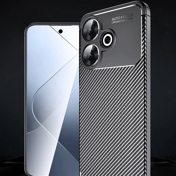 Xiaomi Redmi 13 4G Kılıf Zore Negro Silikon Kapak - 7