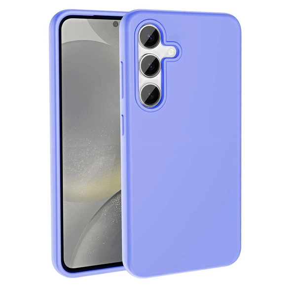 Galaxy S24 Plus Kılıf Magsafe Şarj Özellikli Sıvı Teknolojili Silinebilir Sert Zore Kivi Kapak - Resim 5