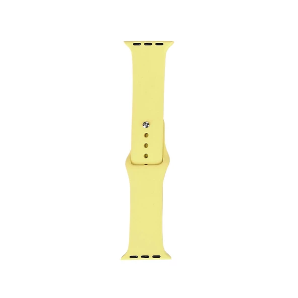 Apple Watch 44mm Band Serisi Klasik Kordon Silikon Strap Kayış - 7